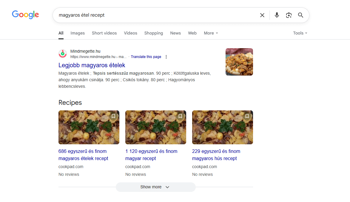 SEO és struktúrált adatok
